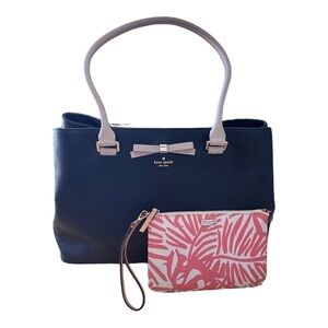 KATE SPADE BUNDLE-HANDBAG & WRISTLET
